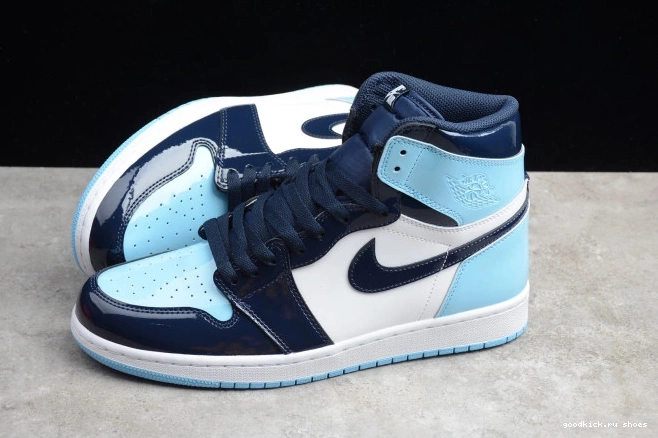UNC Retro CD0461-401 Patent Jordan Air High OG 1 0718